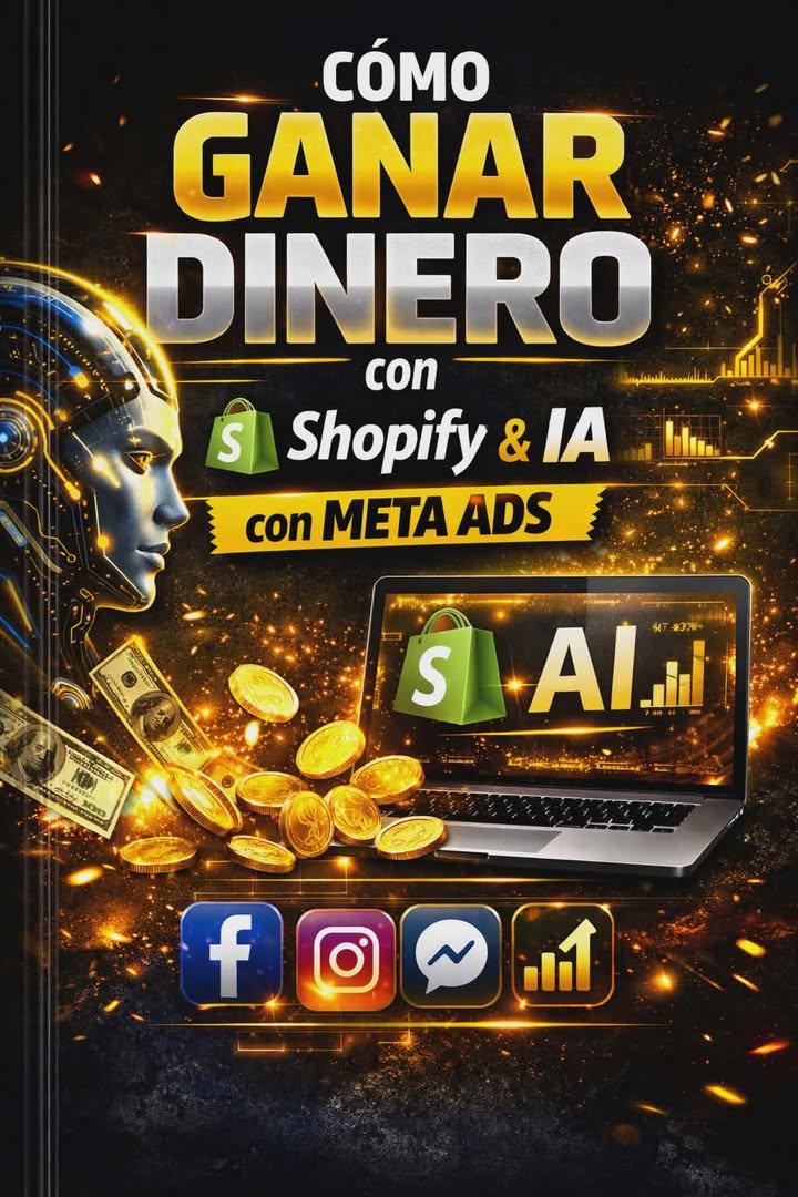 Llevate 3 cursos por el valor de 1, Aprende IA + META ADS + GANAR DINERO CON SHOPIFY. Con la compra (Solo por HOY, desbloquea 2 regalos mas secretos), vos elegís...