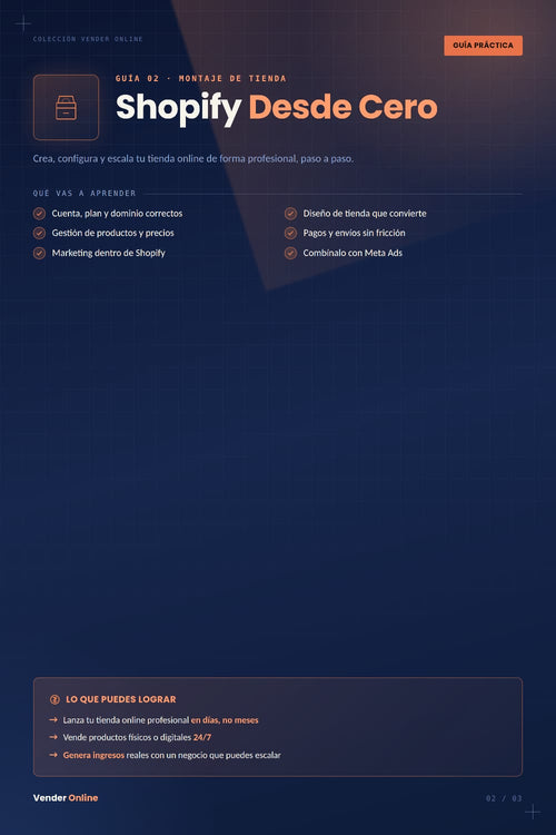 Gana dinero con Productos Digitales con IA - Shopify Desde Cero - Meta Ads Para Shopify
